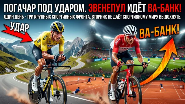 Погачар под ударом. Эвенепул идёт ва-банк!